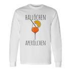 Hallöchen Aperölchen Summer Drinks Aperitif Spritz Langarmshirts