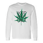 Hemp Leaf Cannabis Marijuana Kiffen Hemp S Langarmshirts