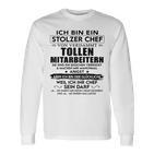 Ich Bin Ein Stolzer Chefonerdammt Tollen Mitarbeitern Gray Langarmshirts