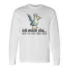 Ich Machch Das X Aber Ich Guck Dabei Böse -Ogel Seagull Ironie Langarmshirts