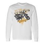 Ostdeutschland Suhl Simson Enduro S50 S51a Suhl Customs Langarmshirts