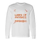 Physics Science Nerd Physics Langarmshirts