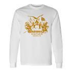 Republic Of Kazakhstan Qazaqstan Kazakhstan Kazakh Flag Langarmshirts