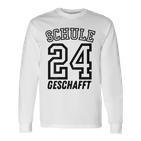 School Graduation Realschule Hauptschule 2024 Langarmshirts