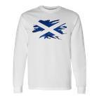 Scotland Scotland Flag Scotland S Langarmshirts