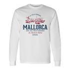 Spain Retro Styleintage Mallorca Langarmshirts