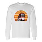 Straßenbahn Yoga Lustiges Strassenbahn Kt4d Straßenbahn Langarmshirts