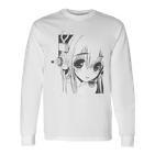 Super Sonico Pink Langarmshirts