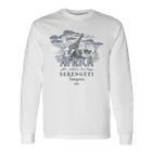 Travel Africa Tanzania Serengeti Ngorongoro Dar El Salaam Blue Langarmshirts