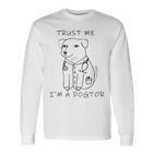 Vertrau Mir Ich Bin Ein Dogtor Langarmshirts