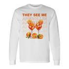 They See Me Aperollin Perfekt Für Spritz-Fans & Jgas Langarmshirts