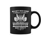 Baggerfuehrer Tassen