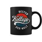 Bester Kollege Der Welt For Leaving Or Anniversary Tassen