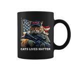 Cats Life Important Trump 2024 Cat Maga Tassen