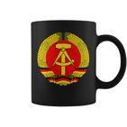 Ddr Coat Of Arms Hammer Sickle Flag Ostalgia Ddr S Tassen