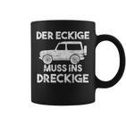 Der Eckige Muss Ins Dirckige Off-Road Off-Road Tassen