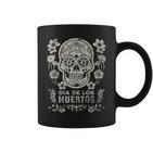 Dia De Los Muertos Mexico Sugar Skull Tassen