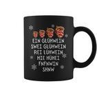 Ein Glühwein Swei Glühwein Christmas Market Tassen