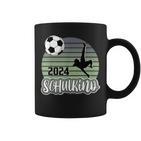 Einschulung Schulkind 2024 School Cone Boy Football Tassen