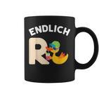 Endlich Rente Duck Retirement Pensioner Women's Tassen