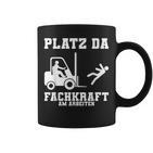 Forklift Forklift Forklift Driver  Motif Sayings Tassen