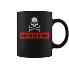 With Ironic Anstaltleitung Skull Slogan S Tassen