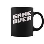 Game Over Ideo Game T Game Over Tassen