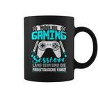 Gamer Zocker Games Pc Gaming Slogan Tassen