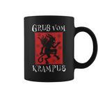 Greetingsom Krampus Santa Claus Kramperl Perchten Krampus S Tassen