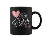 Große Schwester 2024 Big Sister 2024 Girls' Heart Tassen