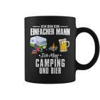 Ich Bin Einfach Mann Ich Mag Camping Und Bier Camperan S Tassen