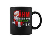 Ich Bin Nur Zum Essen Hier Christmas Women Tassen