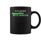 Ich Denke Informatiker It Nerd Itler Programmer Tassen