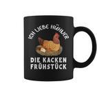 Ich Liebe Hühner Die Kacken Frühstück Ich Liebe Hühner Tassen