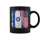 Israel Usa Flag Tassen