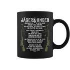 Jäger Unser Jägerunser Hunting Tassen