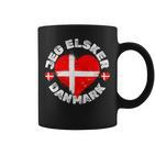 Jeg Elsker Danmark Or I Love Denmark For Denmark Day Tassen