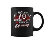 Keine 70 Jahre 18 Mit Experience Birthday Tassen