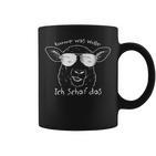 Komme Was Wolle Ich Schaf Das Optimism Postitiv Sheep Fun Tassen