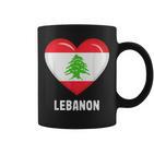 Libanon Flag Lebanese Tassen