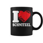 I Love Schnitzel Ich Liebe Schnitzel Schnitzel Tassen