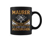 Maurer Masonermeister Bricklayer's Tassen