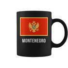 Monte Flag Montenegrinian Tassen