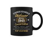 Oldtimer Baujahr 1949 Geborenintage 1949 Birthday Tassen