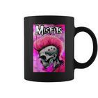 Pink Misfits Skull Fanart Tassen