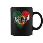 Portugal For Portuguese Heart Flag For Portugal Tassen