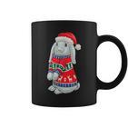 Rabbit Hat Hoppy Christmas Rabbit Christmas Tassen