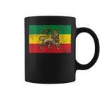 Rastafari Lion Of Judah Reggae Rasta Flag Tassen