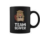 Rodent Team Beaver Team Beaver Love Flannelette Tassen