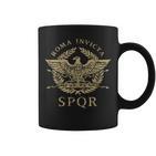 Roma Invicta Spqr Roman Eagle Distressed Tassen